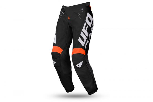 Ufo Pantaloni Da Moto Nero/arancio Uomo